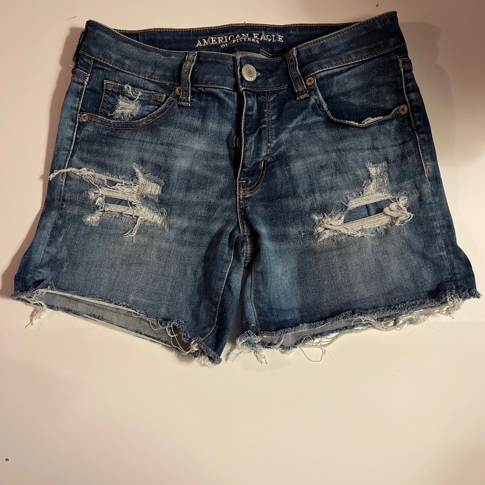 American eagle jean shorts